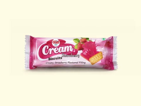 Rectangle Cream Biscuits